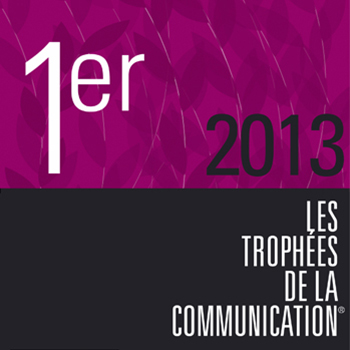 Logo de la récompense les Trophés de la Communication